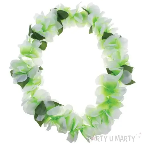 naszyjnik hawajski aloha zielony funnyfashion 100 cm