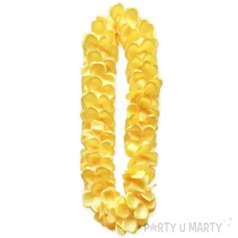 naszyjnik hawajski aloha zolty godan 120 cm