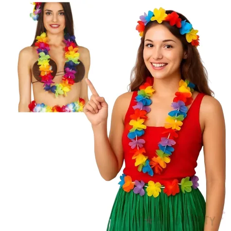 naszyjnik hawajski classic mix guirca 50 cm