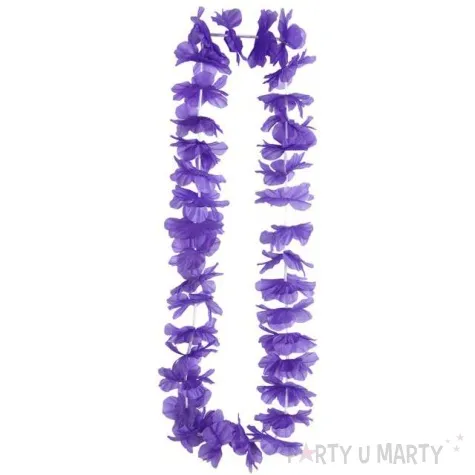 naszyjnik hawajski hawaian fioletowy widmann 90 cm