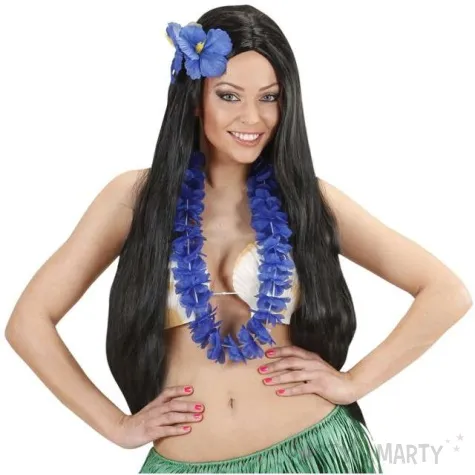 naszyjnik hawajski hawaian niebieski widmann 90 cm