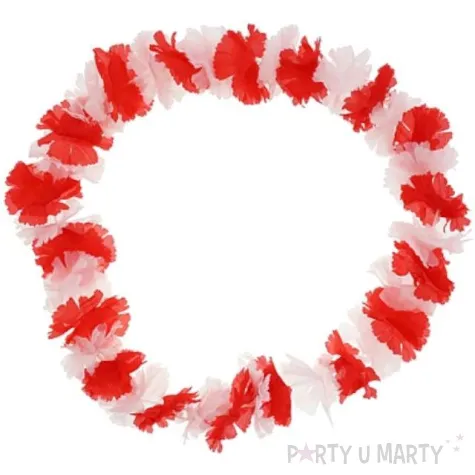 naszyjnik hawajski kibica polska