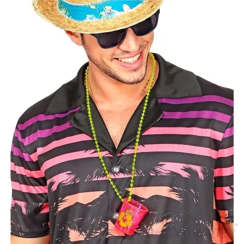 naszyjnik hawajski kieliszek shot rozowy boland