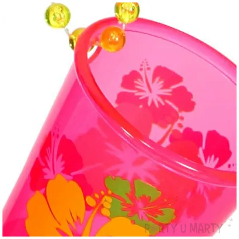 naszyjnik hawajski kieliszek shot rozowy boland