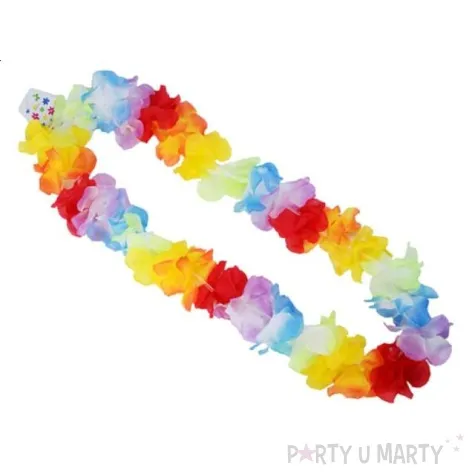 naszyjnik hawajski kwiaty 100 cm