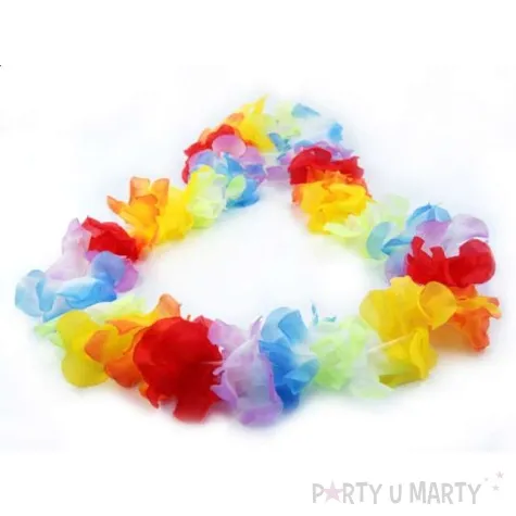 naszyjnik hawajski kwiaty 100 cm