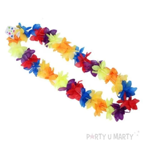 naszyjnik hawajski kwiaty 110 cm