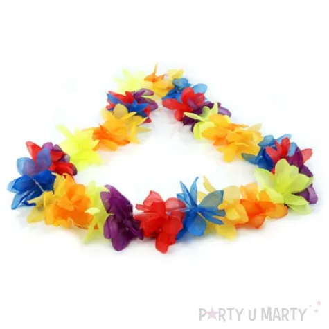 naszyjnik hawajski kwiaty 110 cm