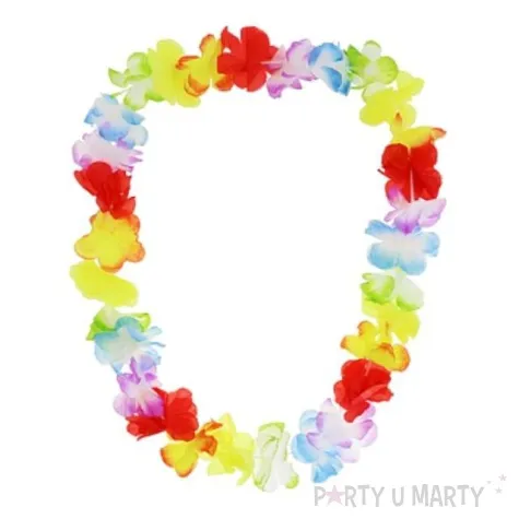 naszyjnik hawajski kwiaty 90 cm