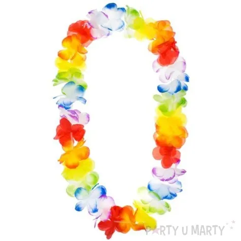 naszyjnik hawajski kwiaty mix godan 104 cm