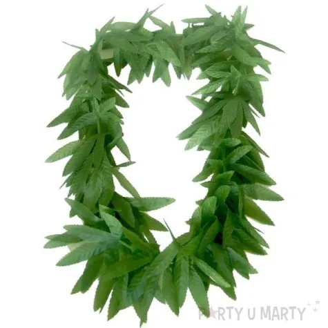 naszyjnik hawajski liscie tropiku arpex