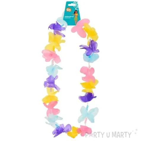 naszyjnik hawajski motylki mix godan 50 cm