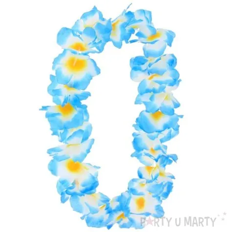 naszyjnik hawajski ombre blekitno zolty godan 45 50 cm