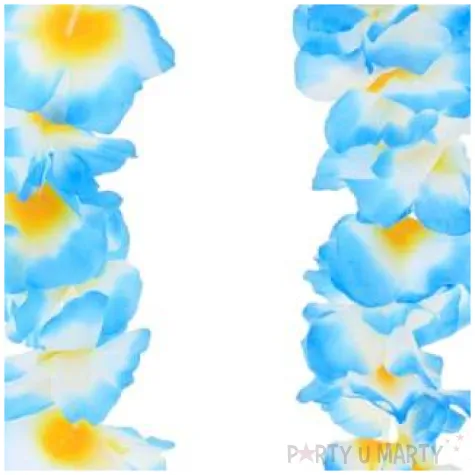 naszyjnik hawajski ombre blekitno zolty godan 45 50 cm