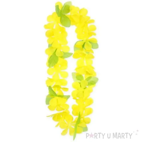 naszyjnik hawajski wiosenny zolty godan 120 cm
