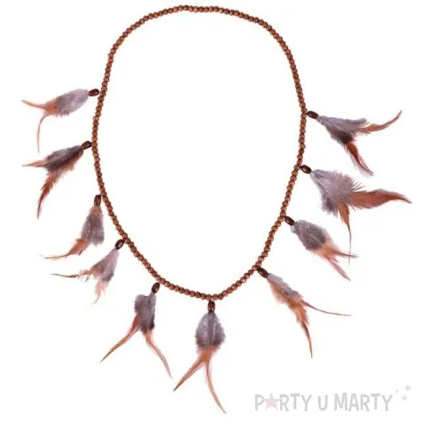 naszyjnik indianski piora fyasa