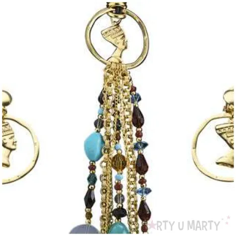 naszyjnik kleopatra z kolczykami zloty widmann