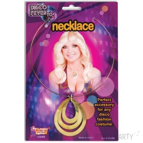 naszyjnik lata 70 zloty boland