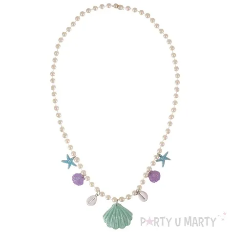 naszyjnik mala syrenka perelki i muszle ptitclown