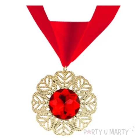 naszyjnik medalion wampira czerwony widmann