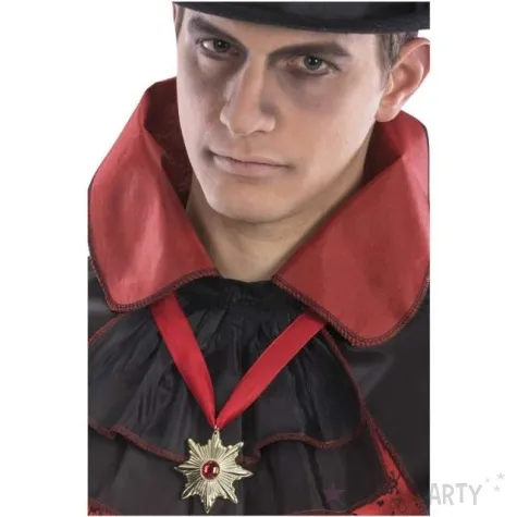 naszyjnik medalion wampira zloty carnival toys