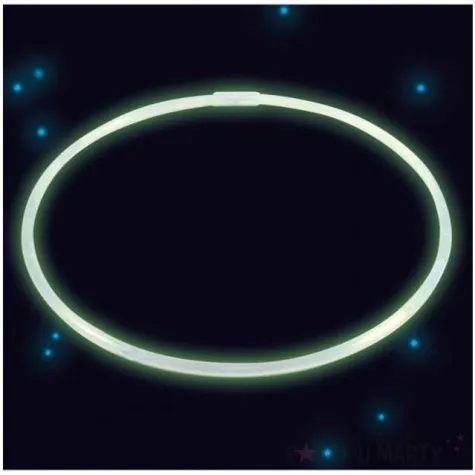 naszyjnik neon glow zielony amscan 56 cm