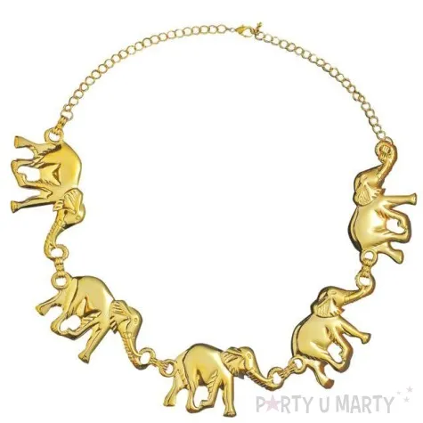 naszyjnik slonie ze zlota widmann