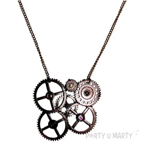 naszyjnik steampunk zebatki funnyfashion