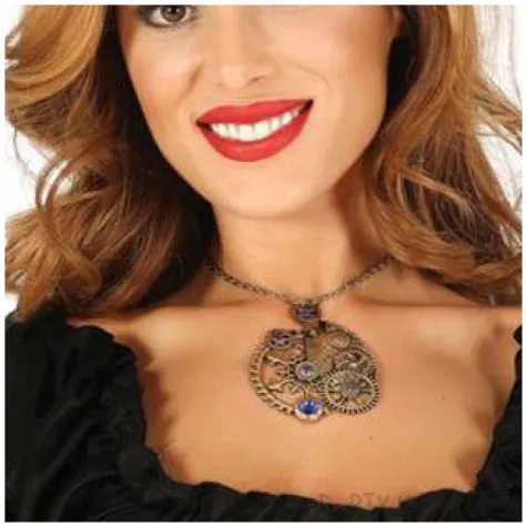 naszyjnik steampunk zebatki guirca