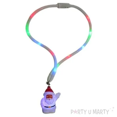 naszyjnik swiecacy mikolaj