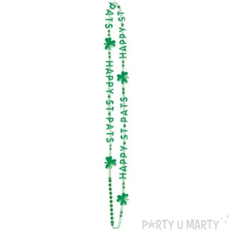 naszyjnik swiety patryk happy st pats amscan 81 cm 6 szt