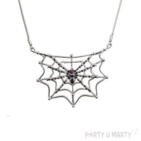 naszyjnim siec pajaka funny fashion