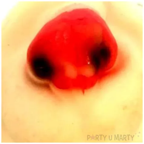 nos krolik bezowo czerwony arpex