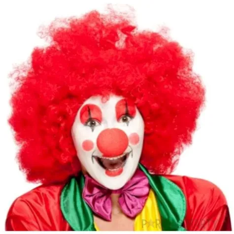 nos z gabki klaun czerwony arpex