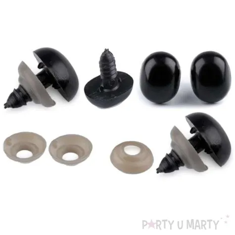 noski bezpieczne classic czarne stoklasa 13x16 mm 5 szt