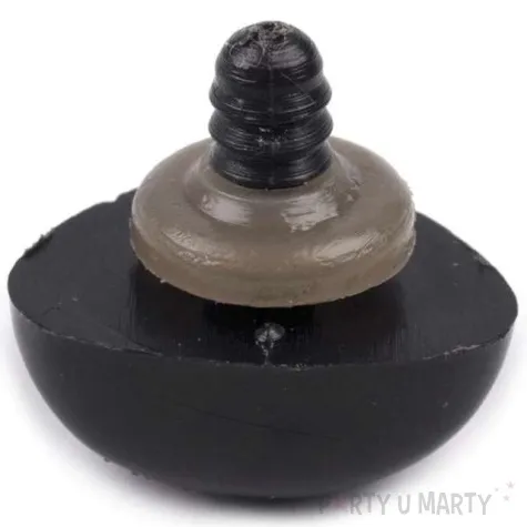 noski bezpieczne okragle czarne stoklasa 18x23 mm 5 szt