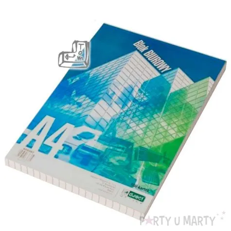 notatnik blok biurowy kratka a4 d rect 100 ark