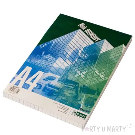 notatnik blok biurowy kratka a4 d rect 50 ark