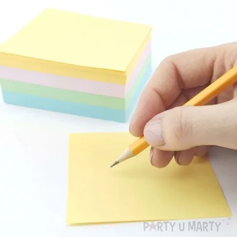 notes kostka nieklejona mix 85x85x40 d rect 400 szt