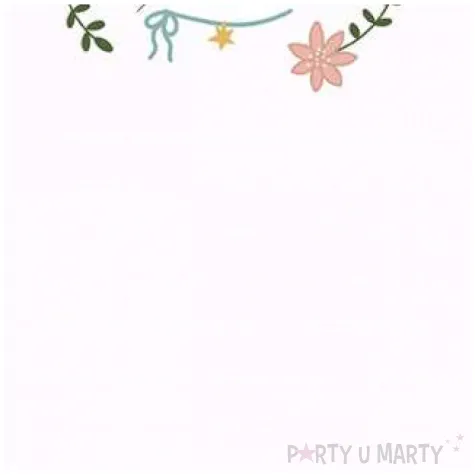 notes kotek pastelowy roz partydeco 40 kart