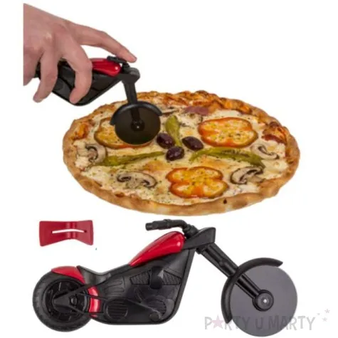 noz do pizzy szybki motor czarno czerwony ootb 22 cm