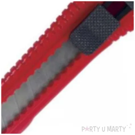 noz do tapet polistyren czerwony titanum 18mm