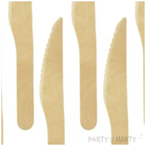 noze drewniane classic eko naturalne arpex 8 szt