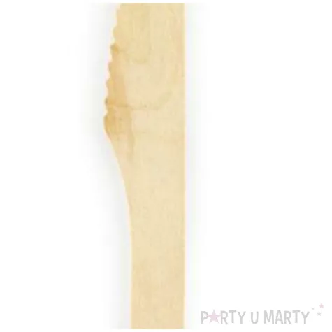 noze drewniane ekologiczne partydeco 16 5 cm 100 szt