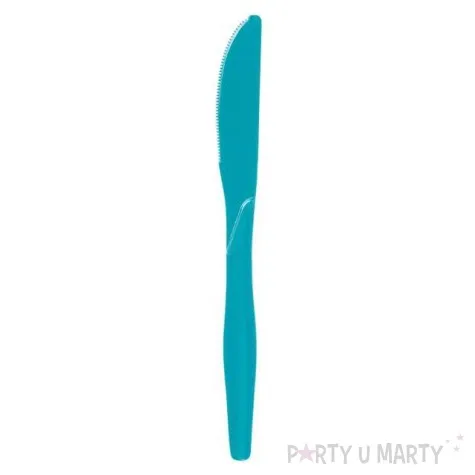 noze plastikowe classic godan turkusowe 18 cm 8 szt