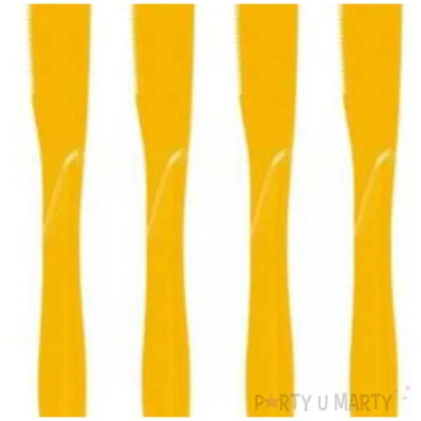 noze plastikowe classic godan zolte 18 cm 8 szt