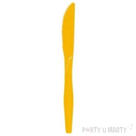 noze plastikowe classic godan zolte 18 cm 8 szt