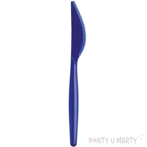 noze plastikowe premium goldplast niebieski perlowy 18 5 cm 20 szt