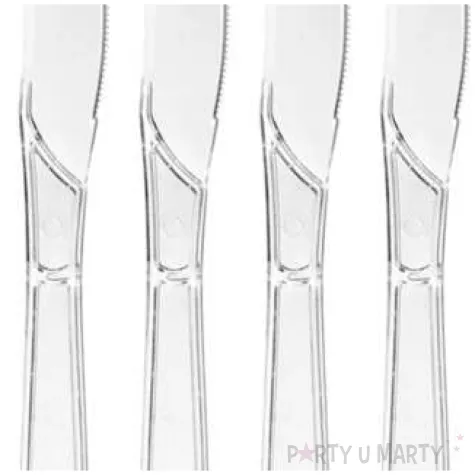 noze plastikowe premium transparentne ravi 6 szt