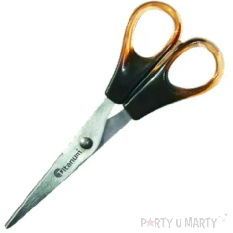 nozyczki classic brazowe titanum 14 cm